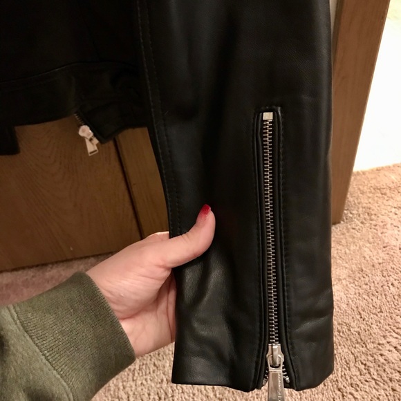 BCBGeneration Leather Jacket - Picture 3 of 4